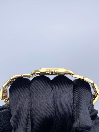 Cartier Panthere GGC98010 Yellow Gold Midsize Ladies Watch Box Papers