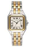 Cartier Panthere Jumbo 187957 Two Tone Mens Watch Box Papers - Wristwatch
