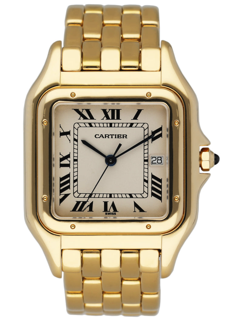 Cartier Panthere Jumbo 18K Yellow Gold Ladies Watch