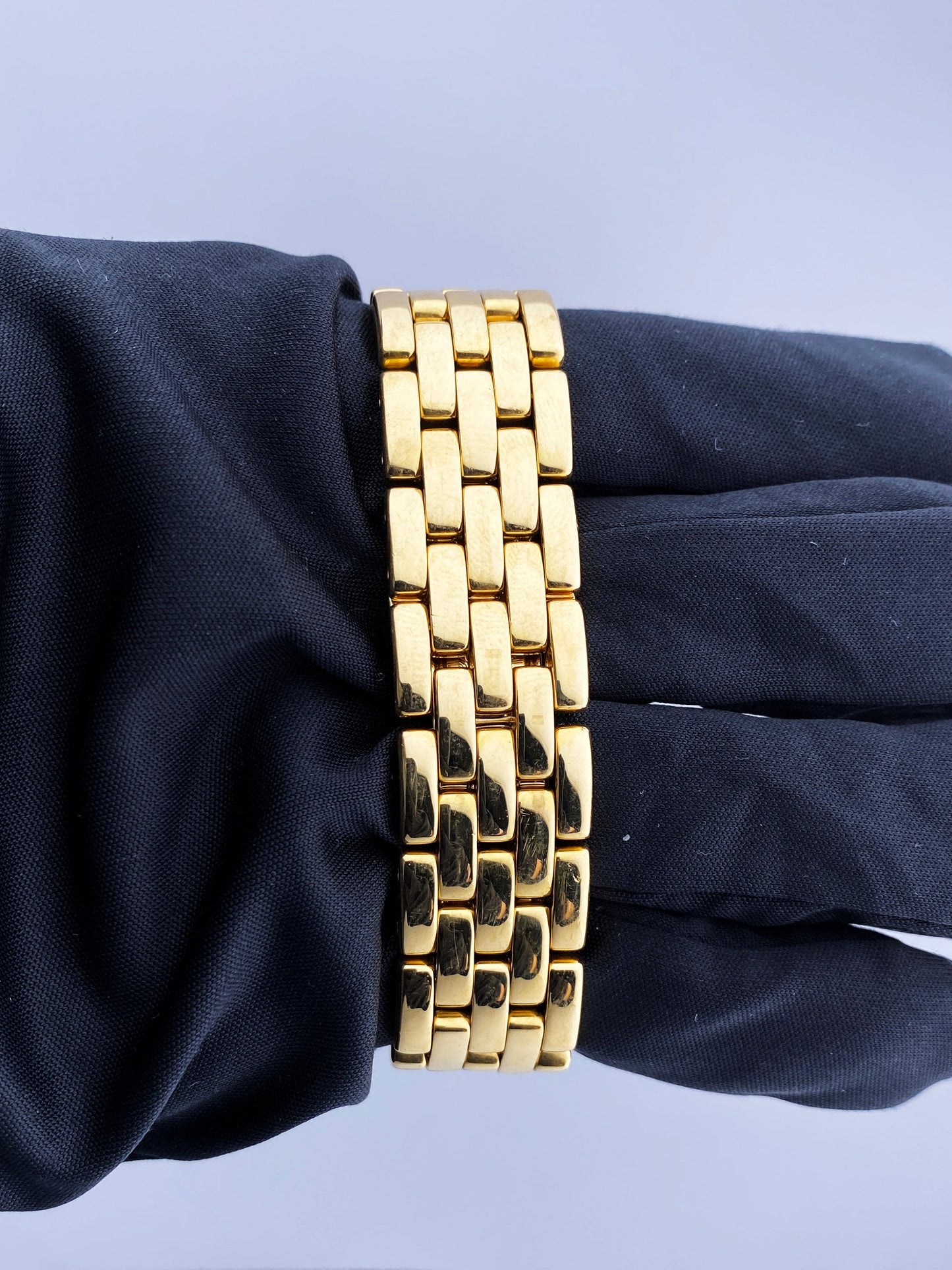 Cartier Panthere Jumbo 18K Yellow Gold Mens Watch