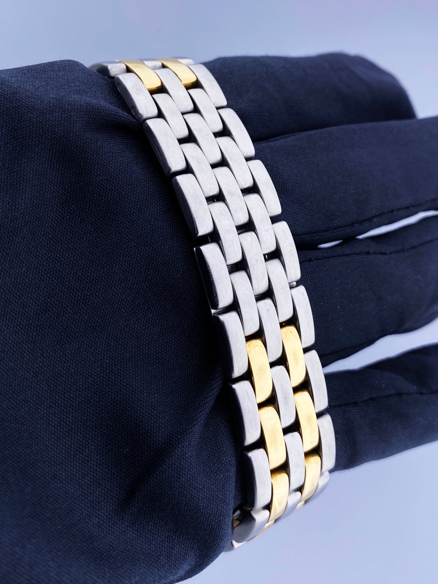 Cartier Panthere Large 187957 Two Tone Mens Watch