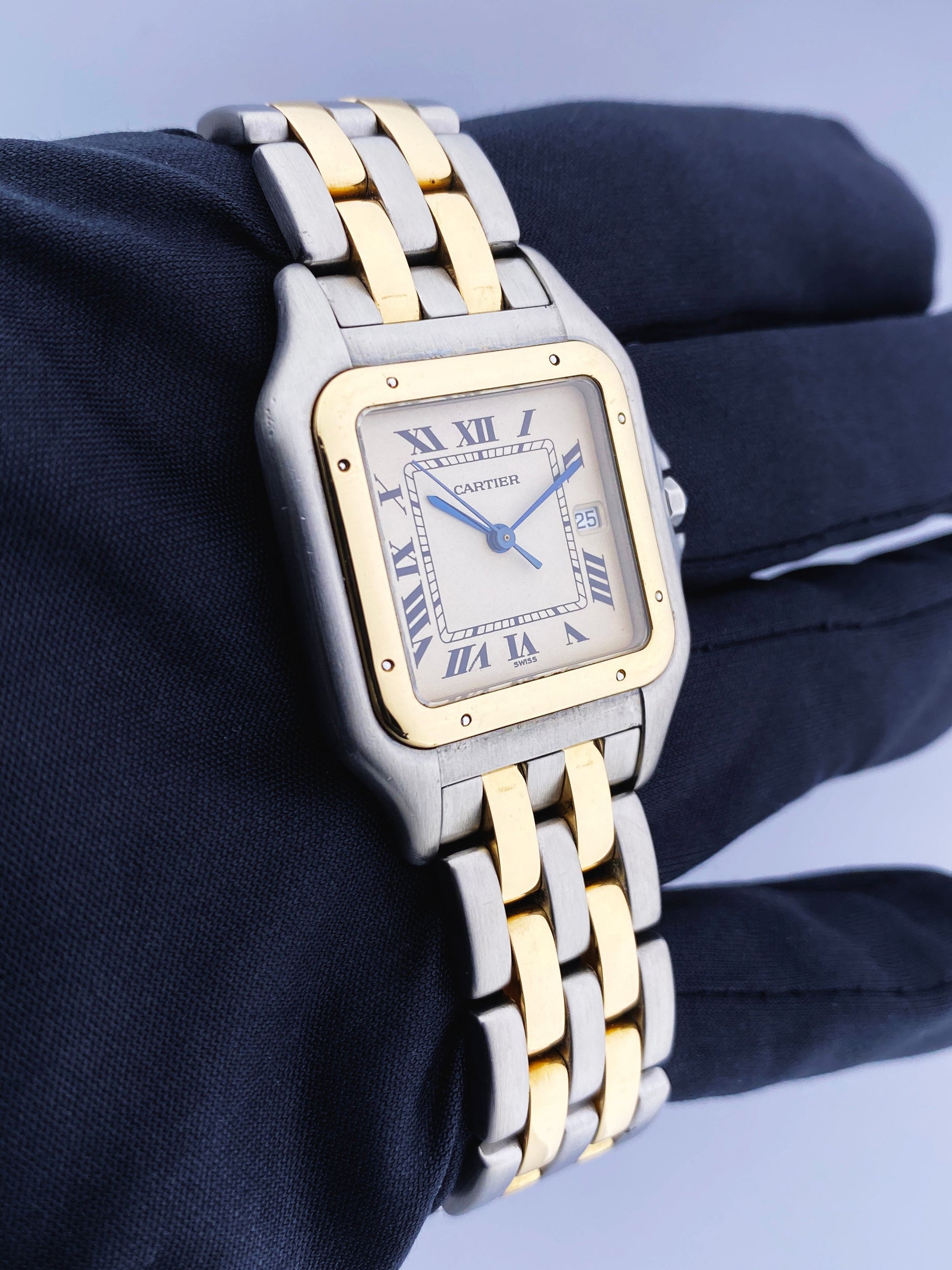 Cartier Panthere Large 187957 Two Tone Mens Watch
