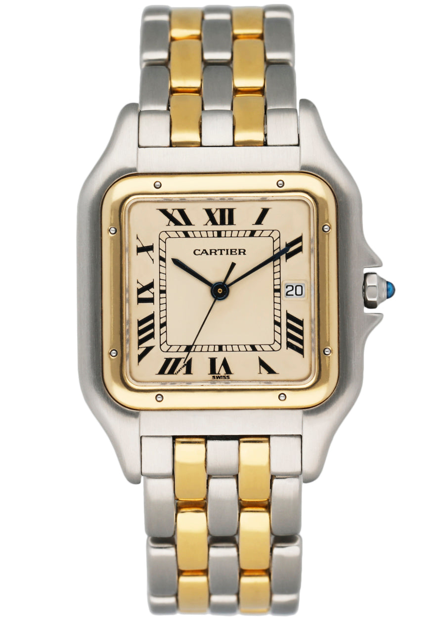 Cartier Panthere Large 187957 Two Tone Mens Watch