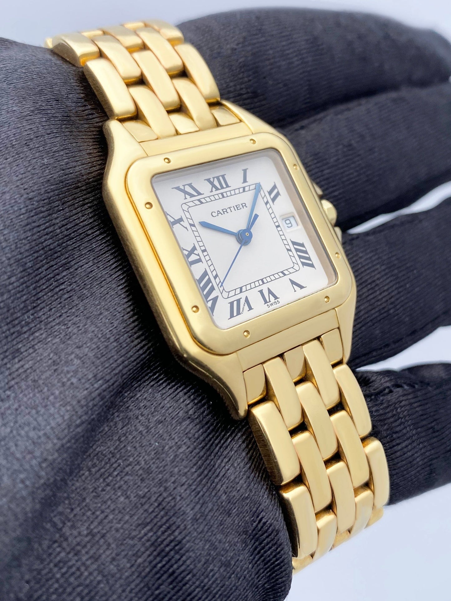 Cartier Panthere Large 18k Yellow Gold Watch - Wristwatch
