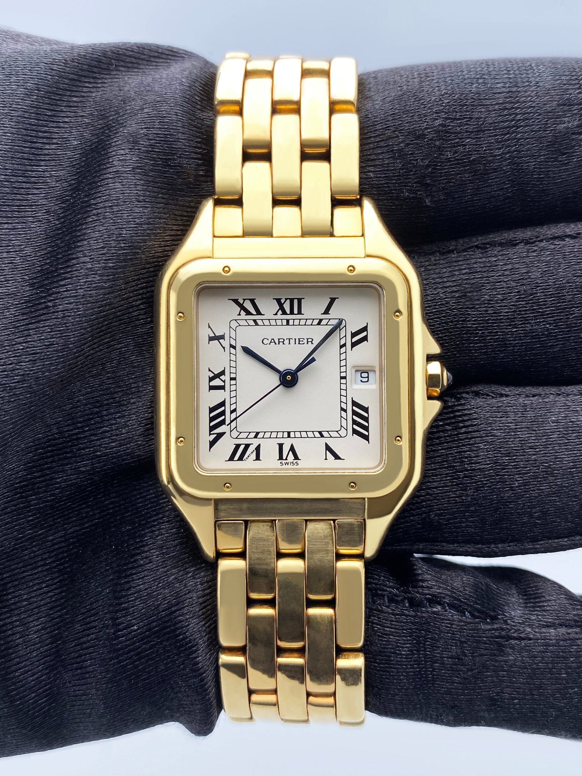 Cartier Panthere Large 18k Yellow Gold Watch - Wristwatch