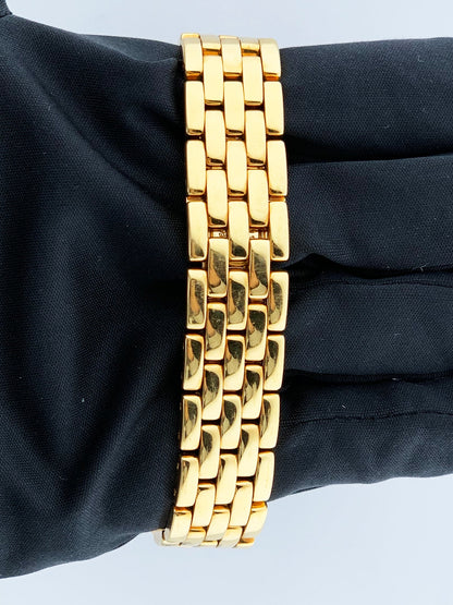 Cartier Panthere Large 18K Yellow Gold Mens Watch