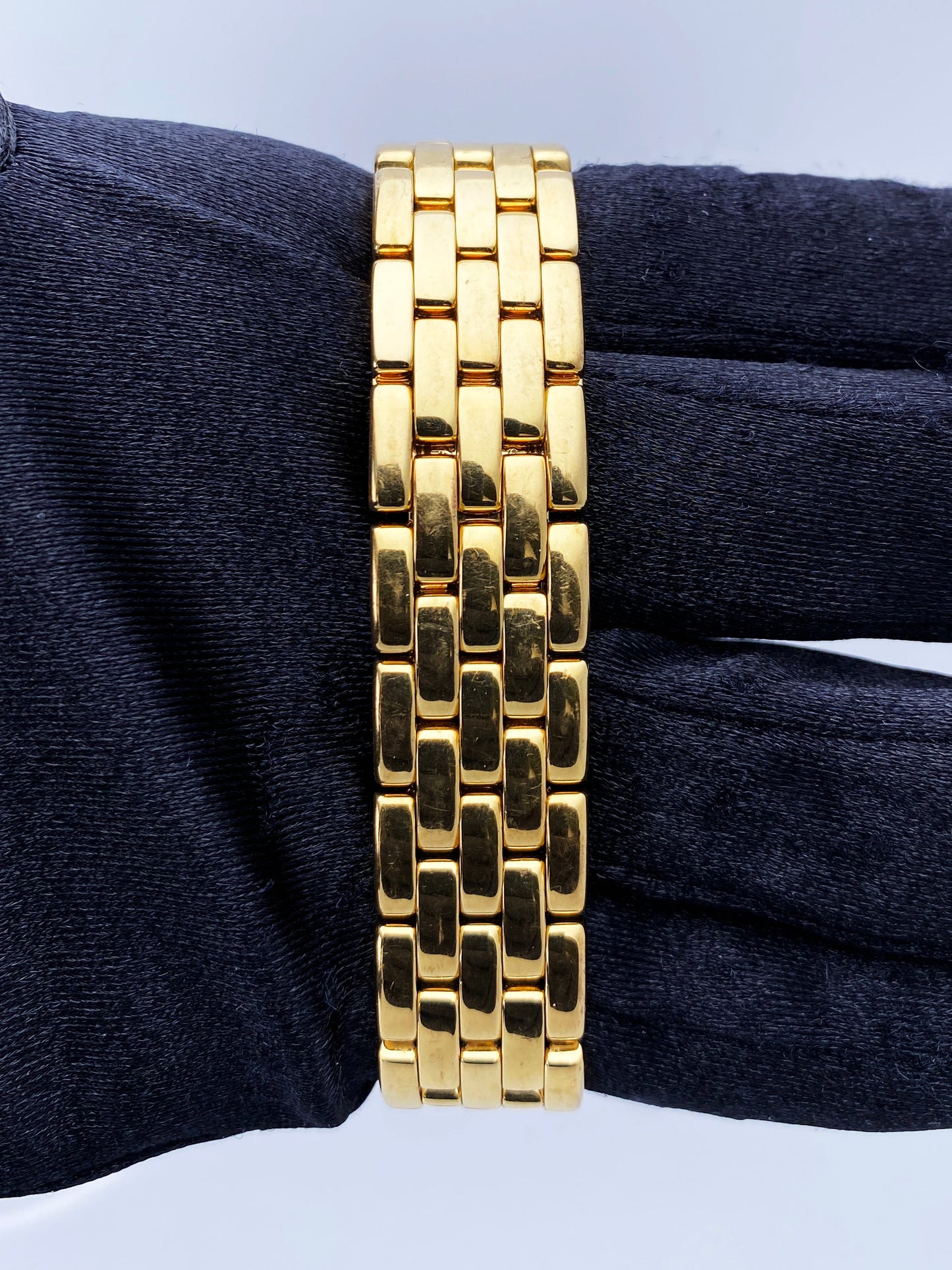 Cartier Panthere Large 18K Yellow Gold Mens Watch - Virtual