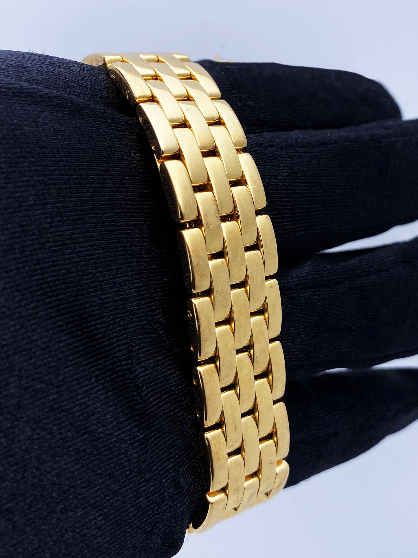 Cartier Panthere Large 18K Yellow Gold Mens Watch - Virtual