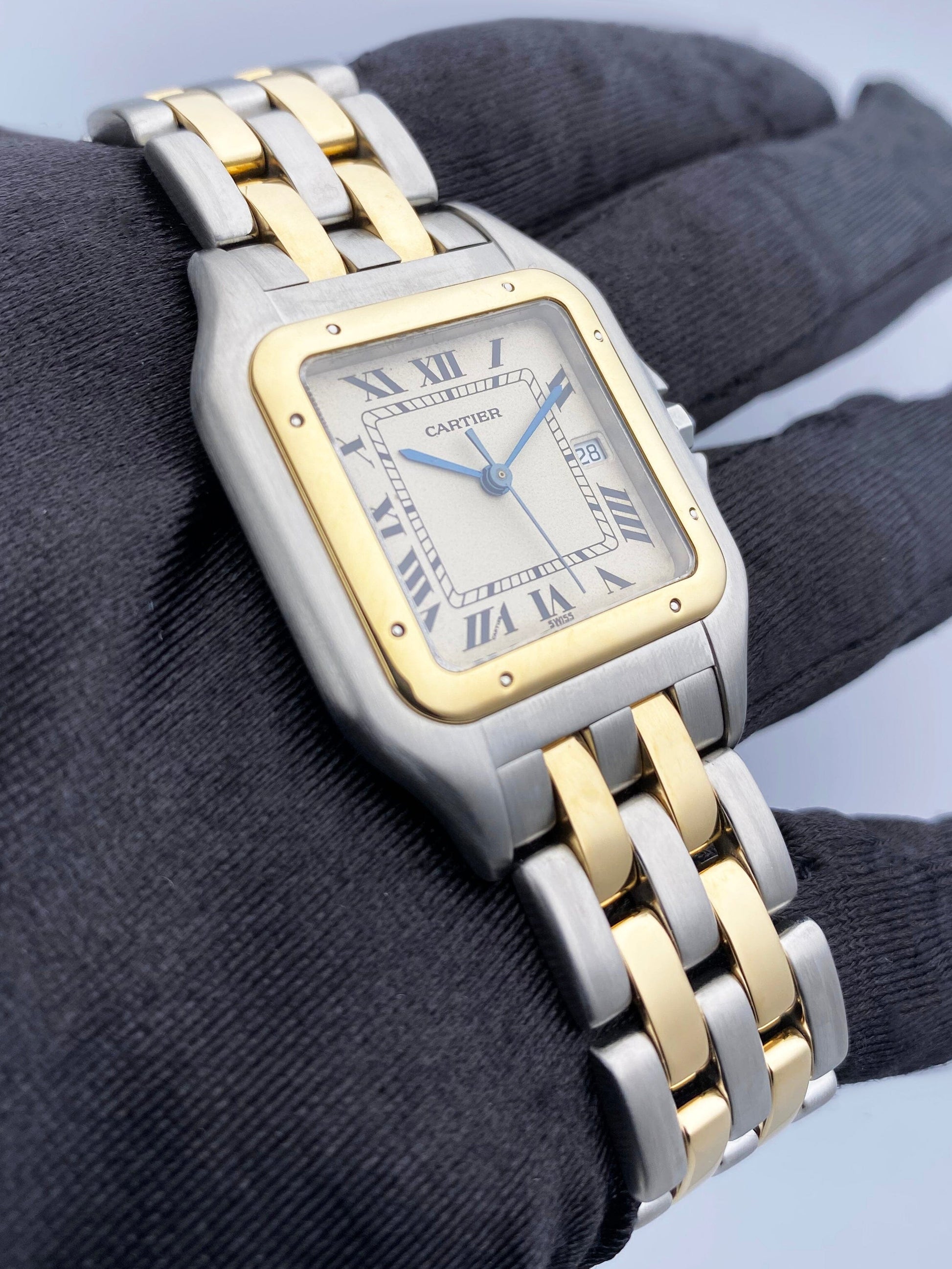 Cartier Panthere Large 83083442 Two Rows Mens Watch - Watches