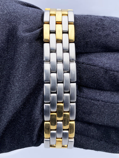 Cartier Panthere Large W25039L6 Two Tone Mens Watch Box Papers