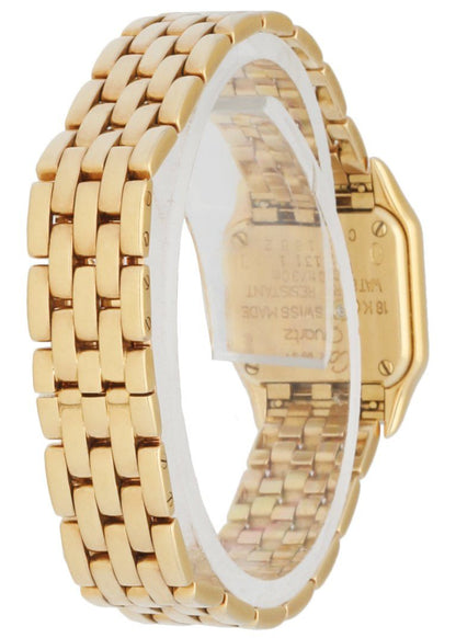 Cartier Panthere Mini 11301 18K Yellow Gold & Diamond MOP Ladies Watch - Wristwatch