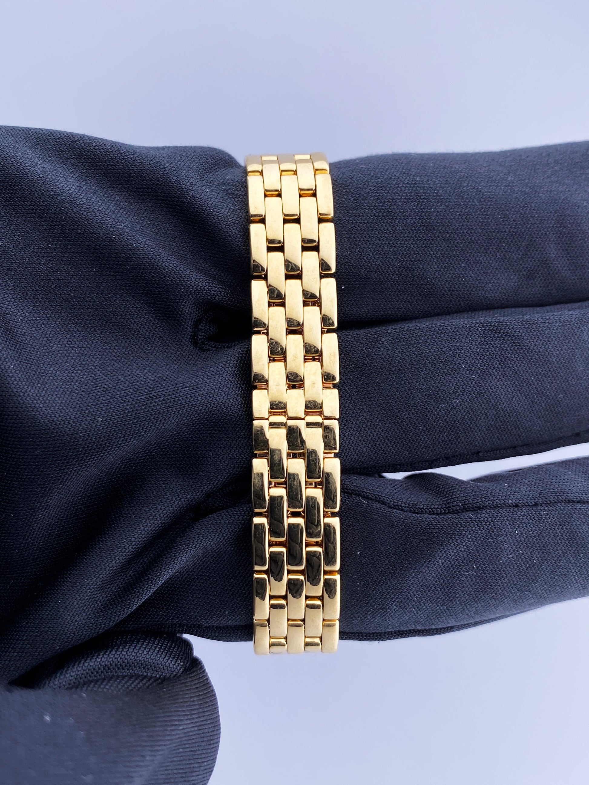 Cartier Panthere Mini 1131-1 18K Yellow Gold & Diamond Set Ladies Watch