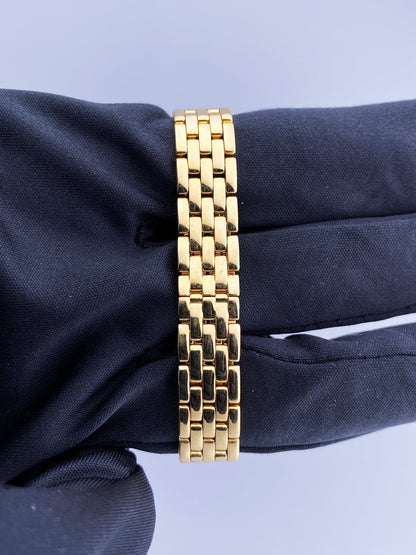 Cartier Panthere Mini 1131-1 18K Yellow Gold & Diamond Set Ladies Watch