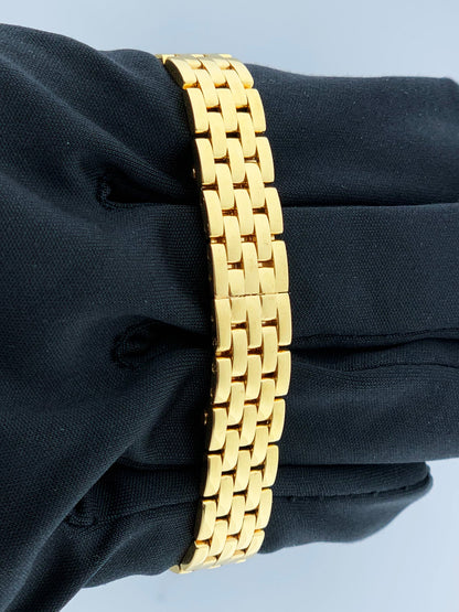 Cartier Panthere Mini 2360 18K Yellow Gold & Diamond Set Ladies Watch - Wristwatch
