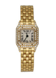 Cartier Panthere Mini 2360 18K Yellow Gold & Diamond Set Ladies Watch