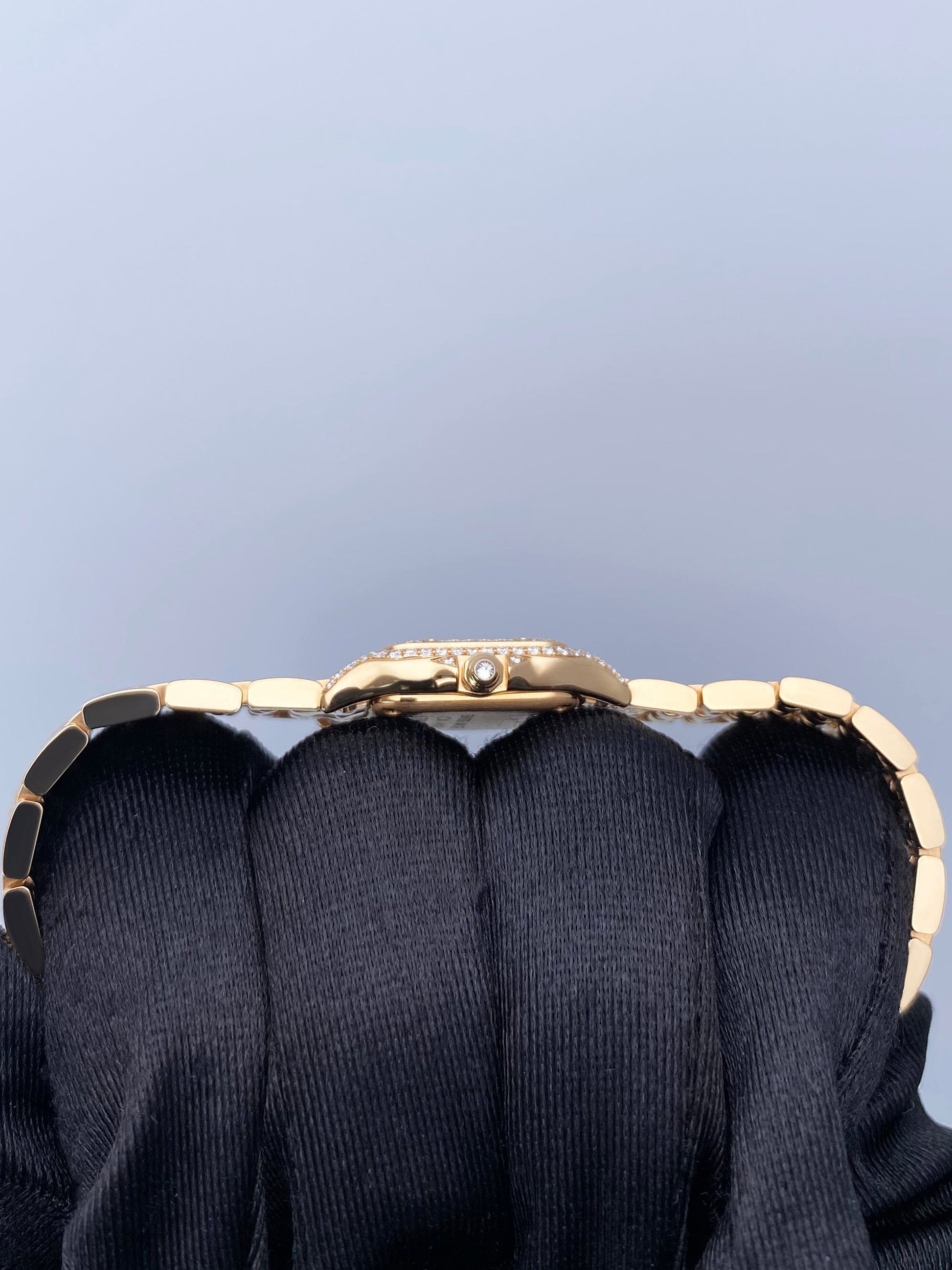 Cartier Panthere Mini WJPN0020 18K Rose Gold Diamond Dial Ladies Watch Box Papers