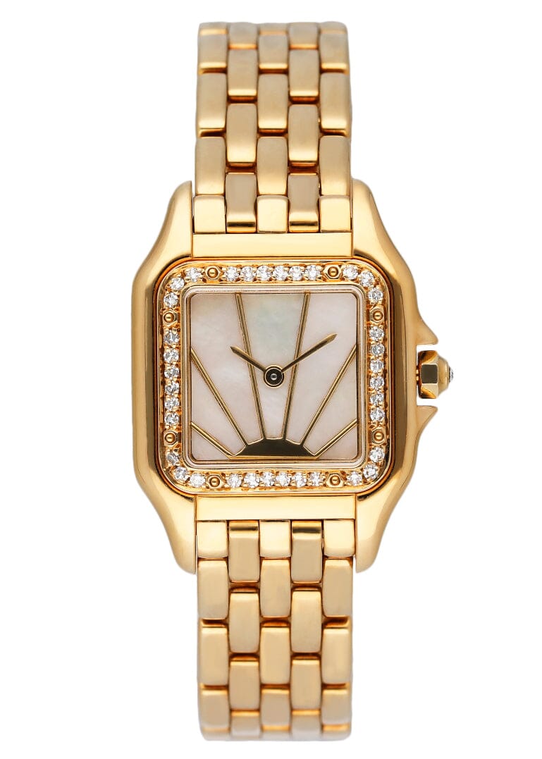 Cartier Panthere MOP Diamond Dial Ladies Watch - Wristwatch