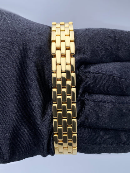 Cartier Panthere MOP Diamond Dial Ladies Watch Box Papers - Wristwatch