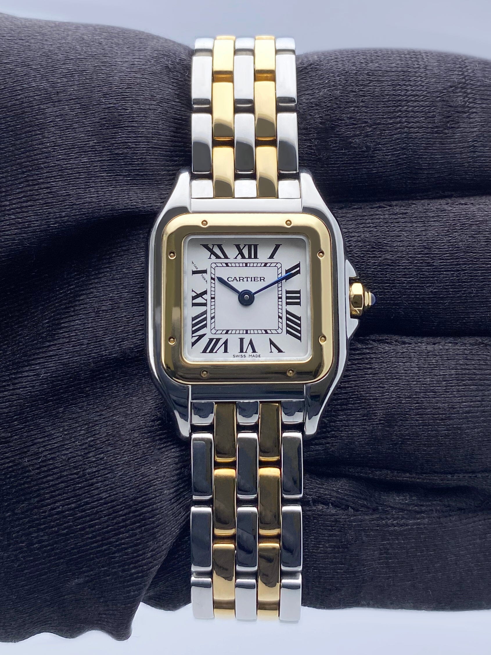 Cartier Panthere Small W2PN0006 Two Row Ladies Watch Box Papers