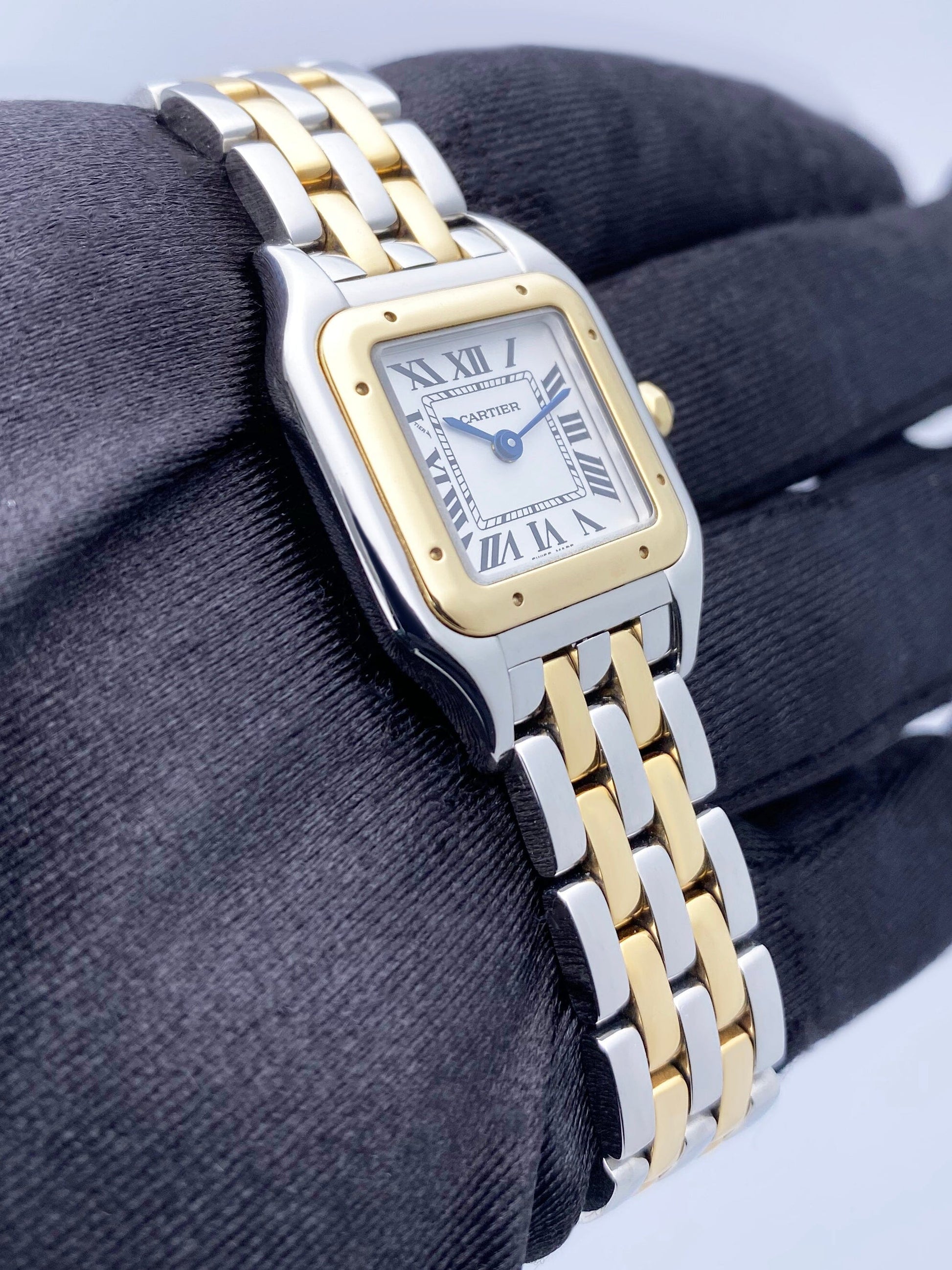 Cartier Panthere Small W2PN0006 Two Row Ladies Watch Box Papers