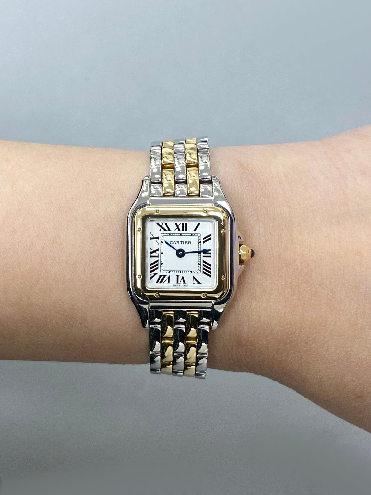 Cartier Panthere Small W2PN0006 Two Row Ladies Watch Box Papers