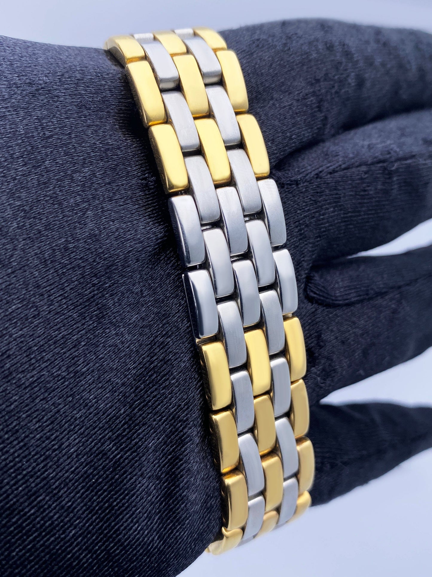 Cartier Panthere Three Rows Midsize Ladies Watch - Wristwatch