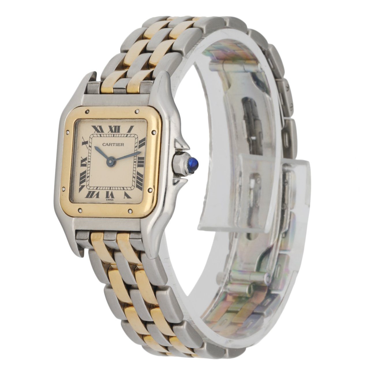 Cartier Panthere Two Row Ladies Watch - Wristwatch
