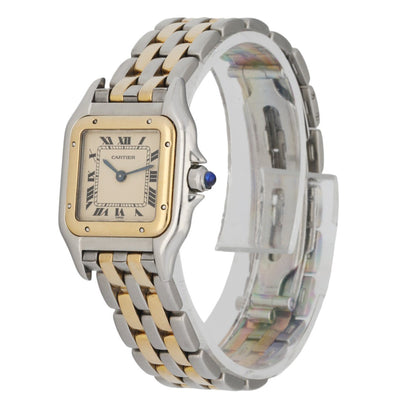 Cartier Panthere Two Row Ladies Watch - Wristwatch