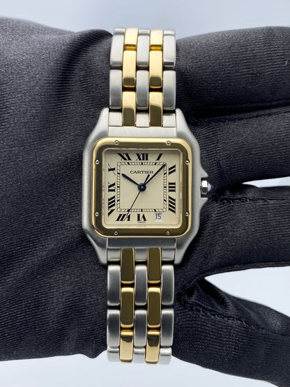 Cartier Panthere Two Row Midsize Ladies Watch - Wristwatch
