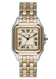 Cartier Panthere Two Row Midsize Ladies Watch - Wristwatch