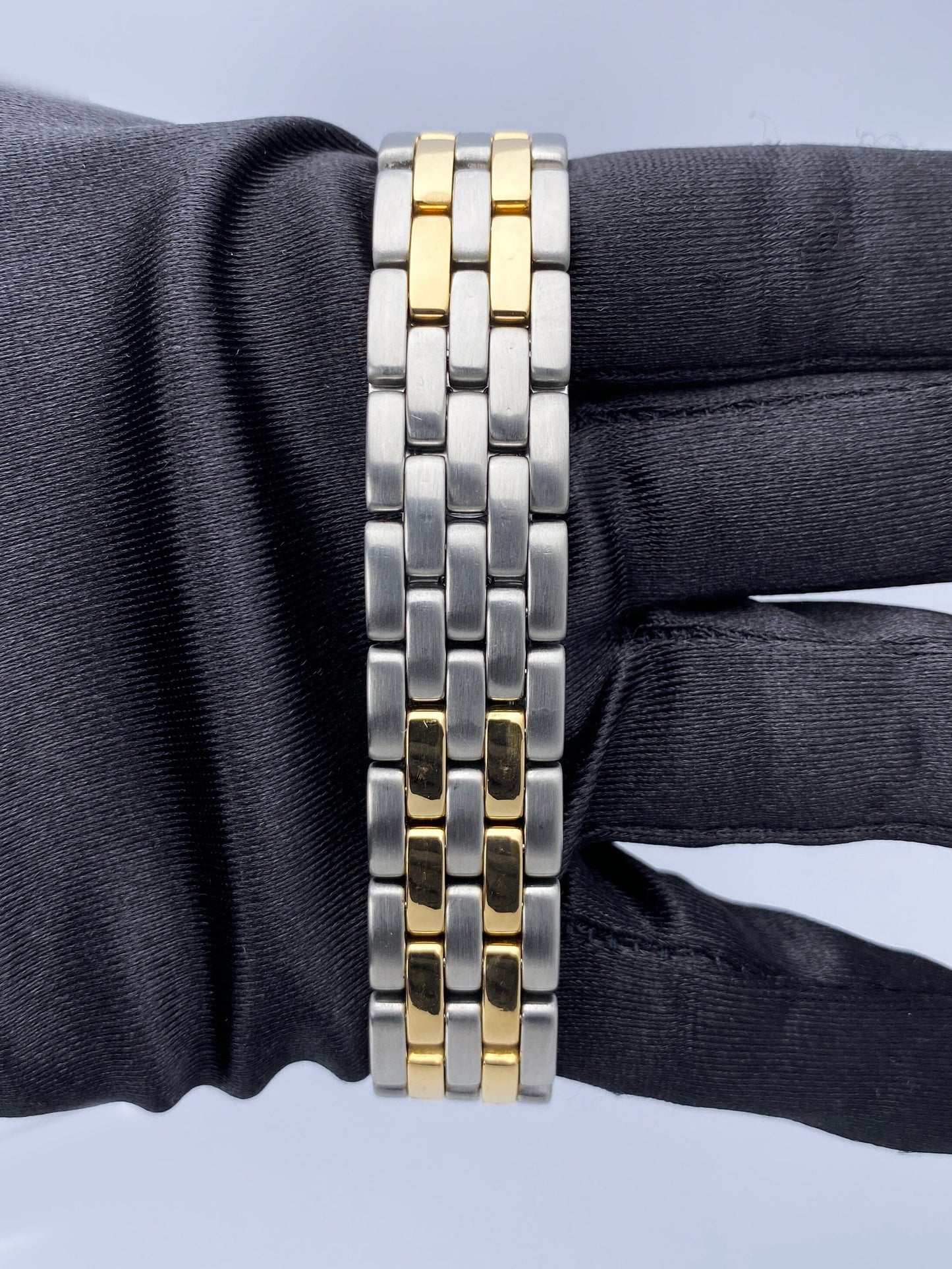 Cartier Panthere Two Row Midsize Ladies Watch - Wristwatch