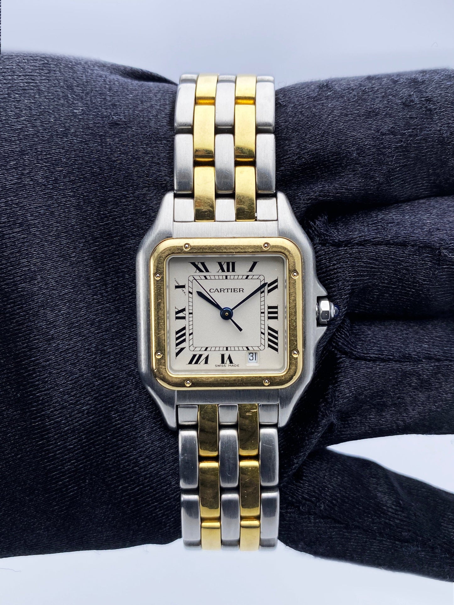 Cartier Panthere Two-Row Midsize Ladies Watch - Wristwatch