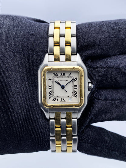 Cartier Panthere Two-Row Midsize Ladies Watch - Wristwatch