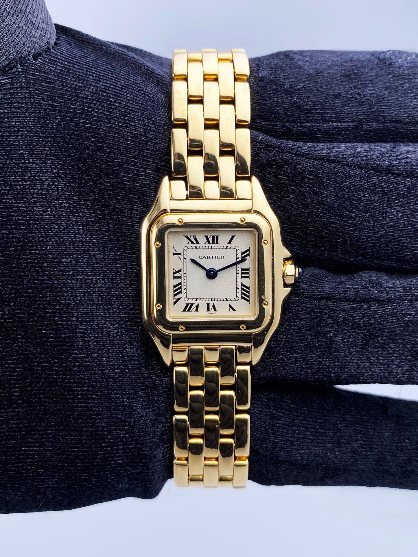 Cartier Panthere W25022B9 18K Yellow Gold Ladies Watch Box Papers