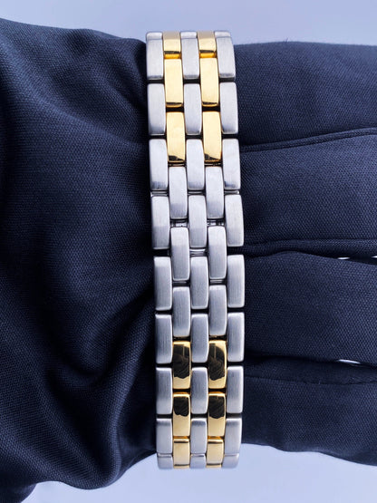 Cartier Panthere W25028B6 Midsize Two Tone Ladies Watch - Wristwatch