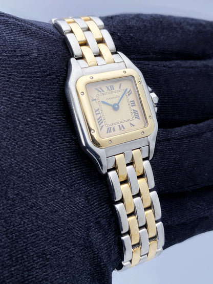 Cartier Panthere W25028B6 Two Rows Ladies Watch