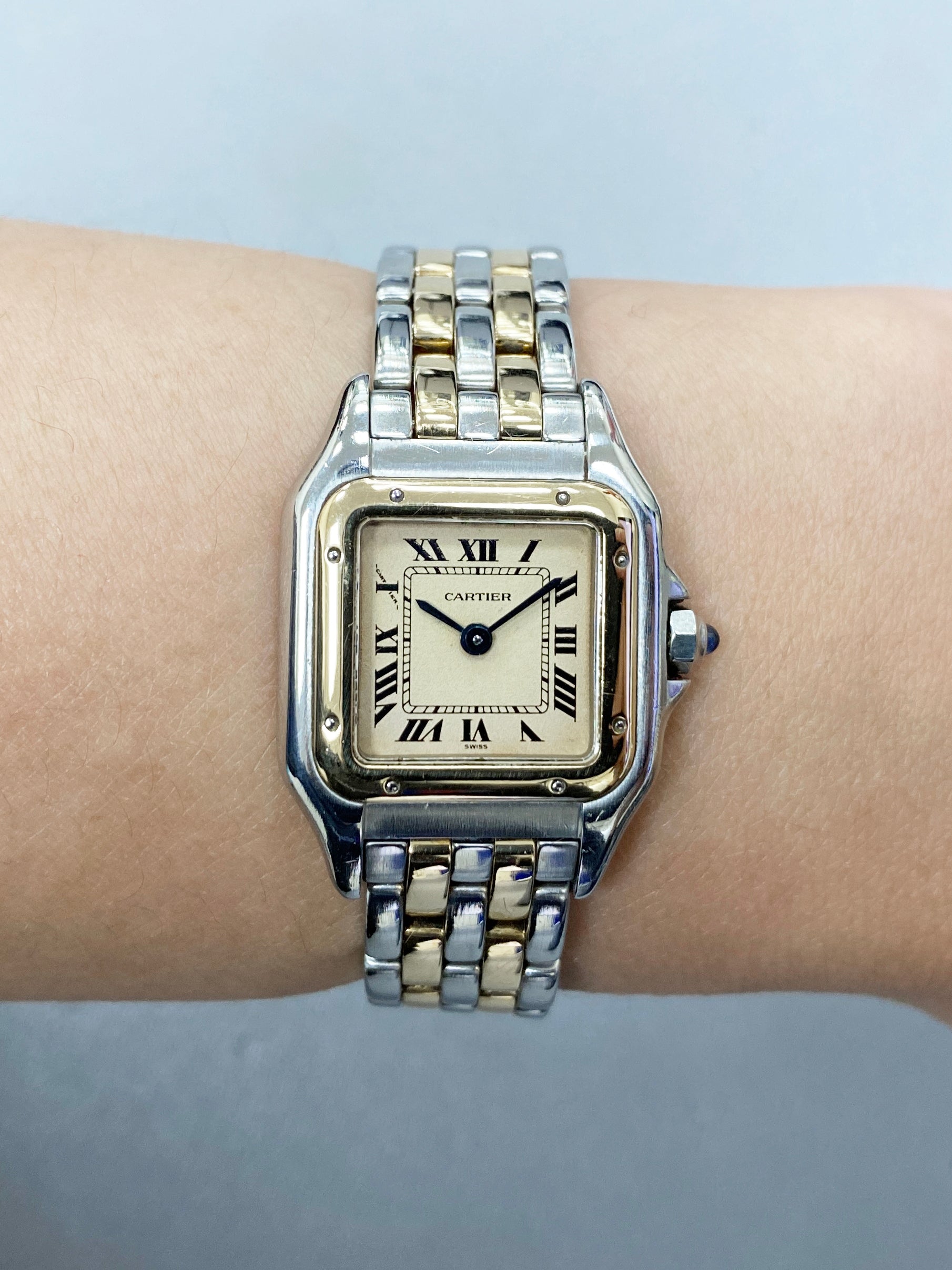 Cartier Panthere W25028B6 Two Rows Ladies Watch