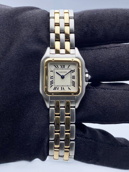 Cartier Panthere W25029B6 Two Rows Ladies Watch