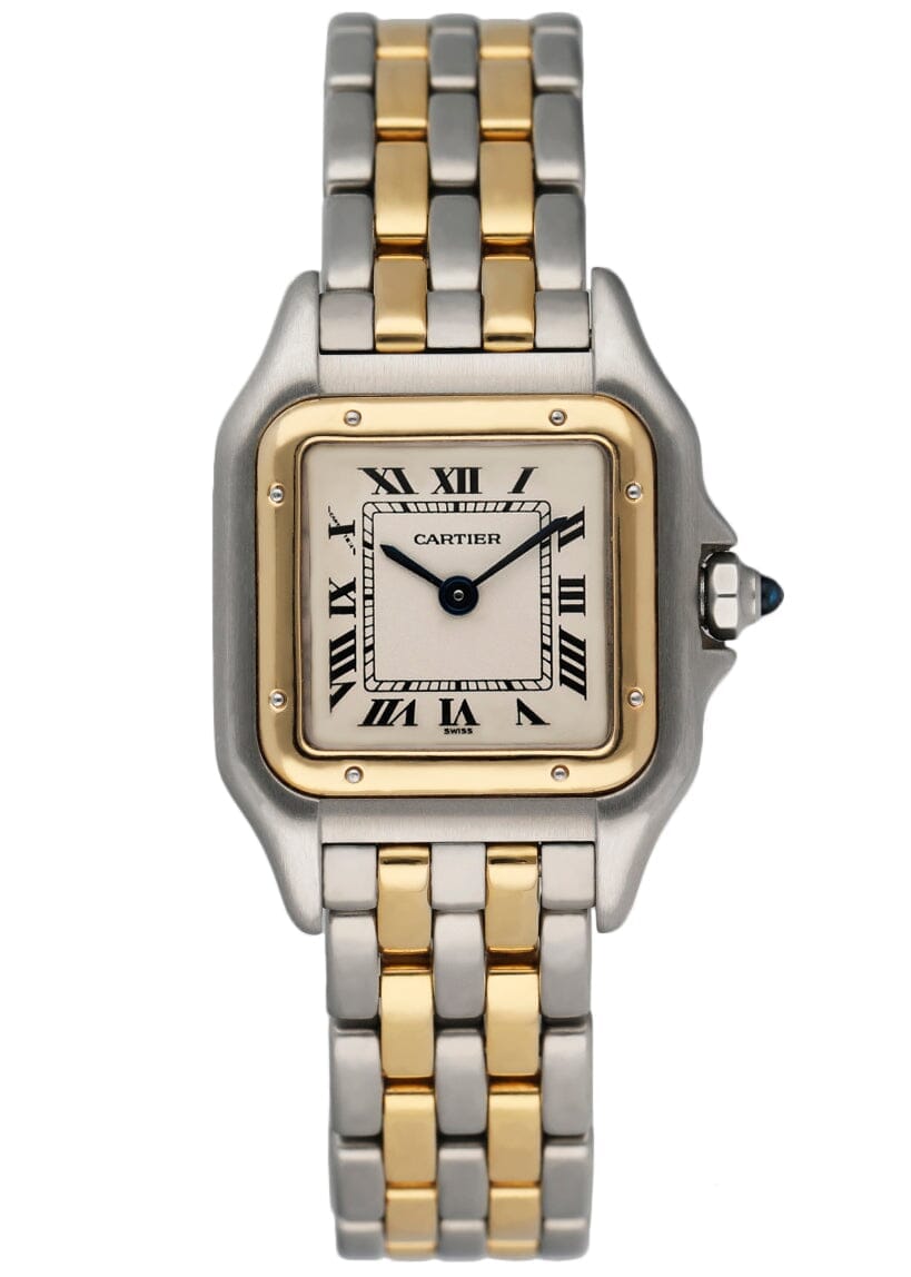 Cartier Panthere W25029B6 Two Rows Ladies Watch - Wristwatch