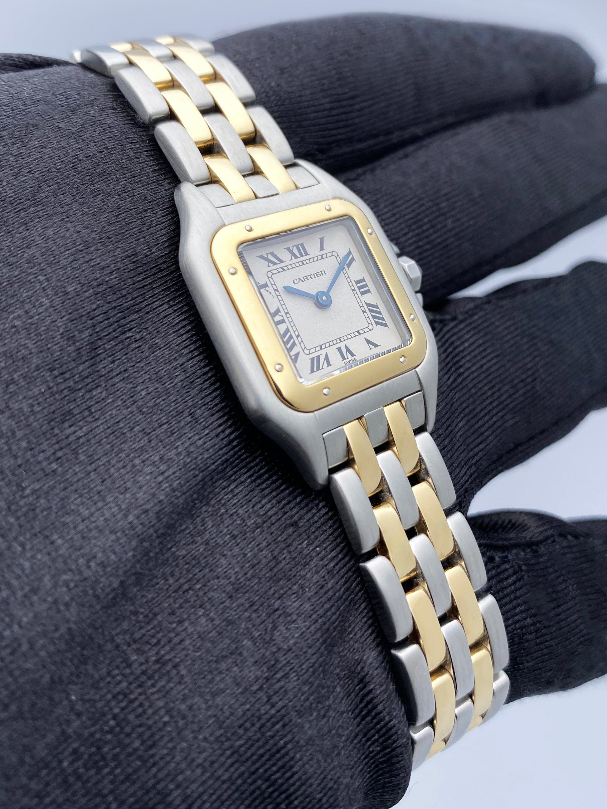 Cartier Panthere Two Rows Ladies Watch - Wristwatch
