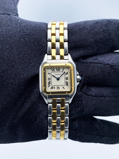 Cartier Panthere W25029B6 Two Rows Ladies Watch - Wristwatch