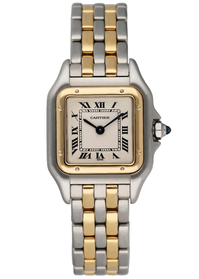 Cartier Panthere W25029B6 Two Rows Ladies Watch - Wristwatch