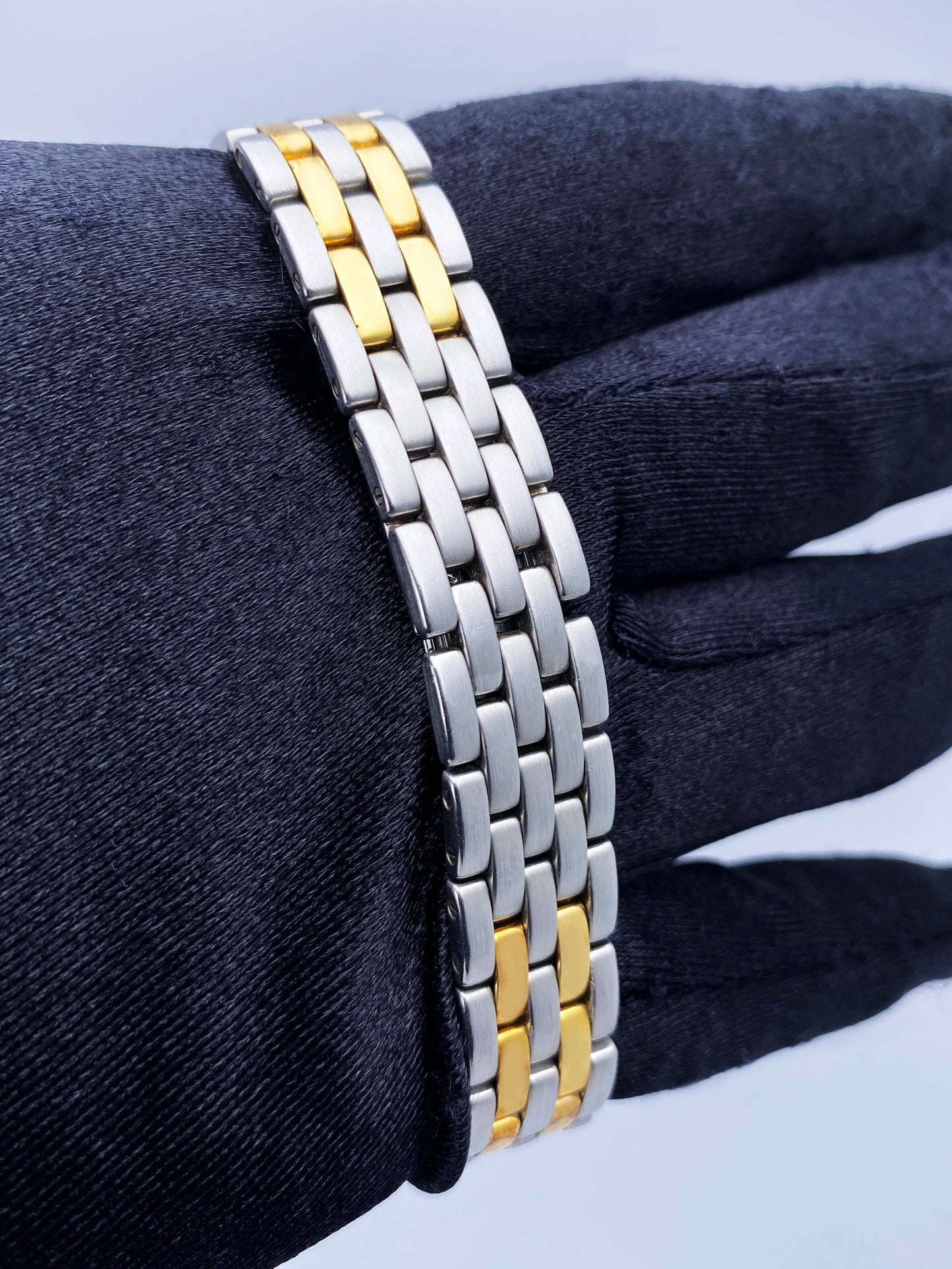 Cartier Panthere W25029B6 Two Rows Ladies Watch - Wristwatch