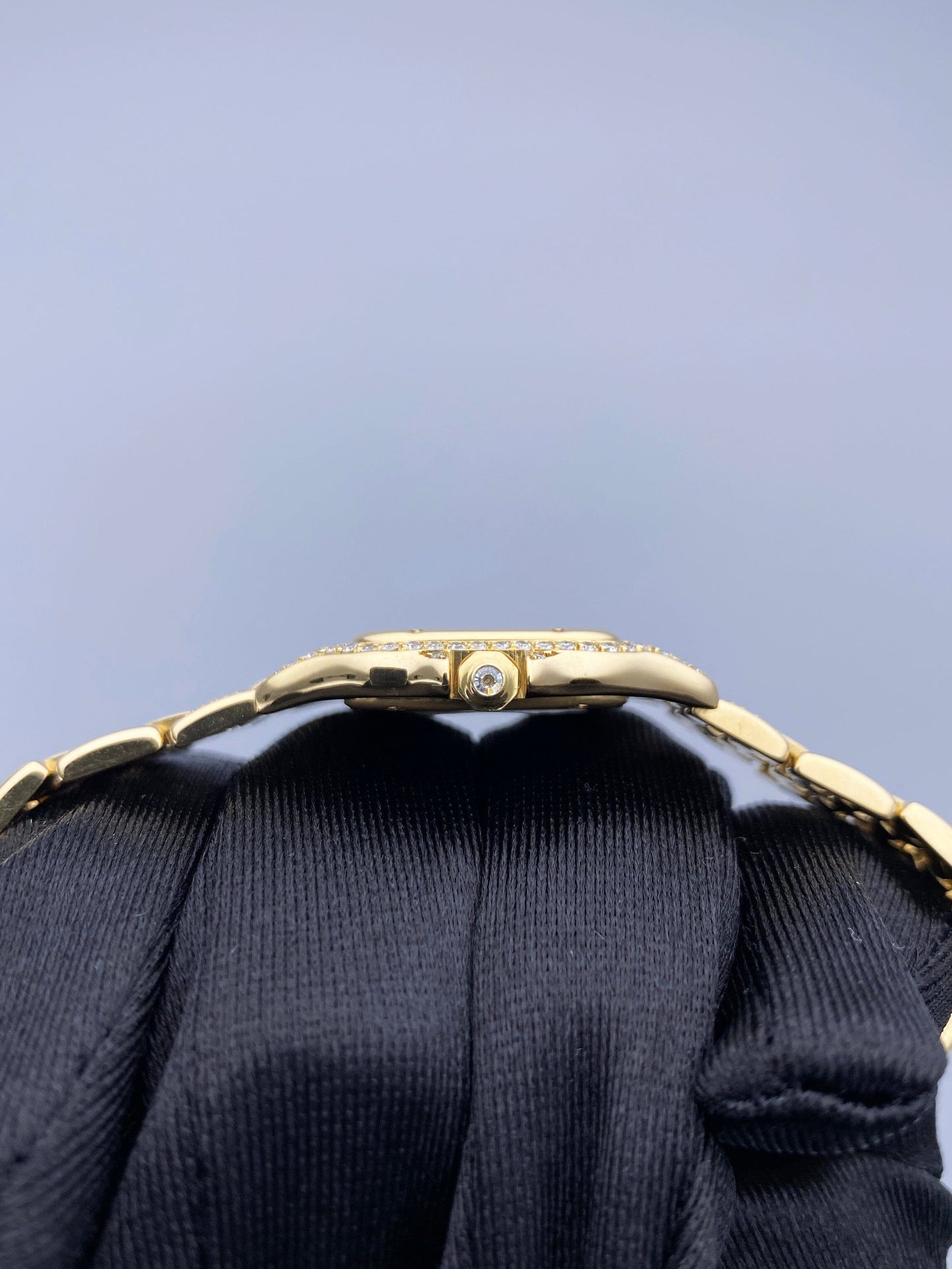 Cartier Panthere WF3001B9 Diamond 18K Yellow Gold Ladies Watch