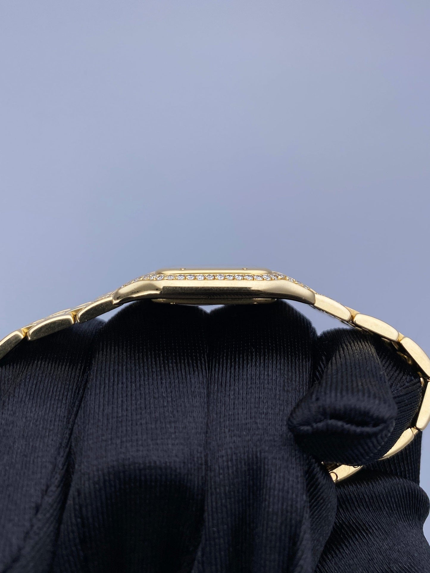 Cartier Panthere WF3001B9 Diamond 18K Yellow Gold Ladies Watch