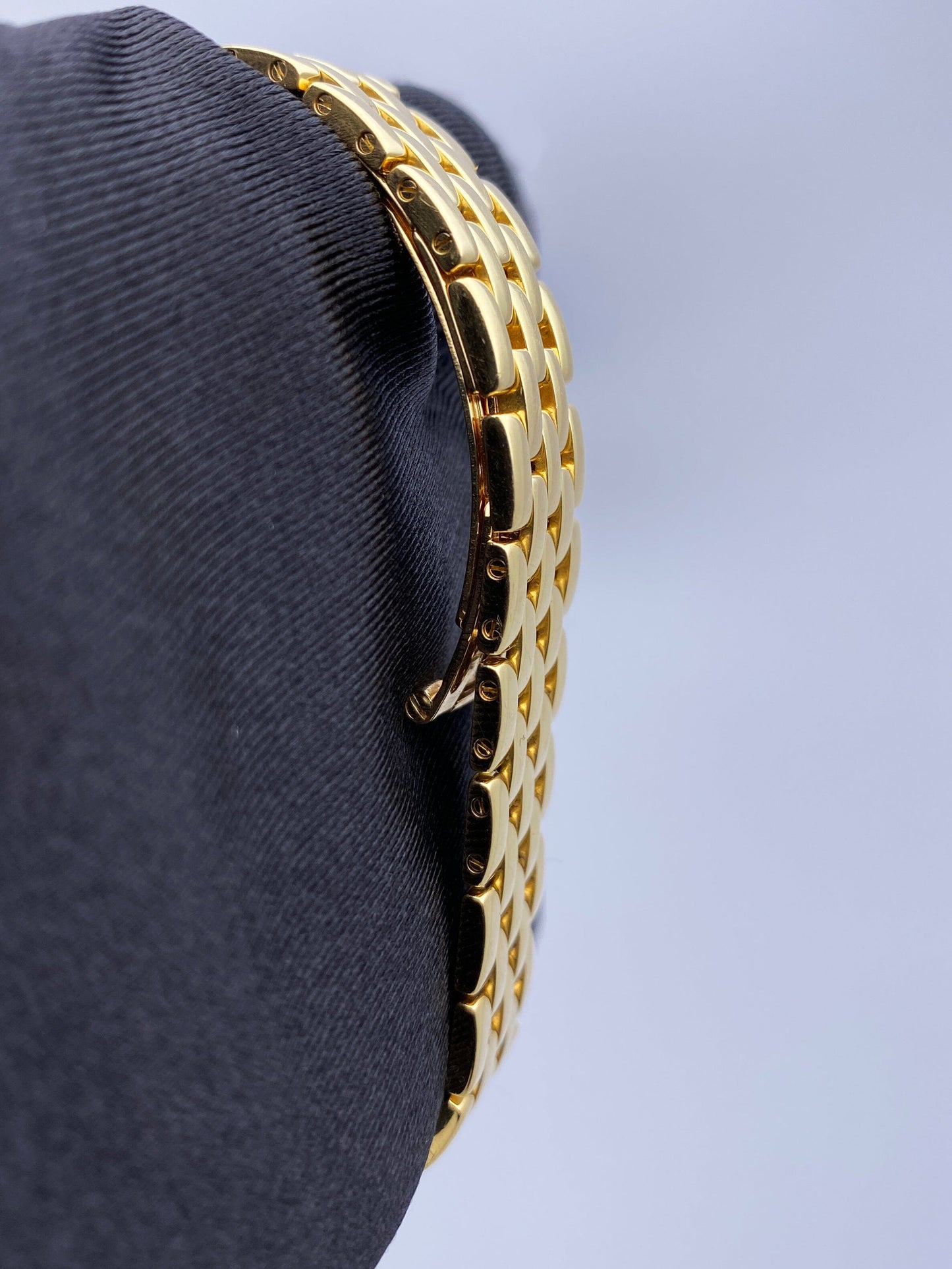 Cartier Panthere WF3070B9 18K Yellow Gold Diamonds Ladies Watch