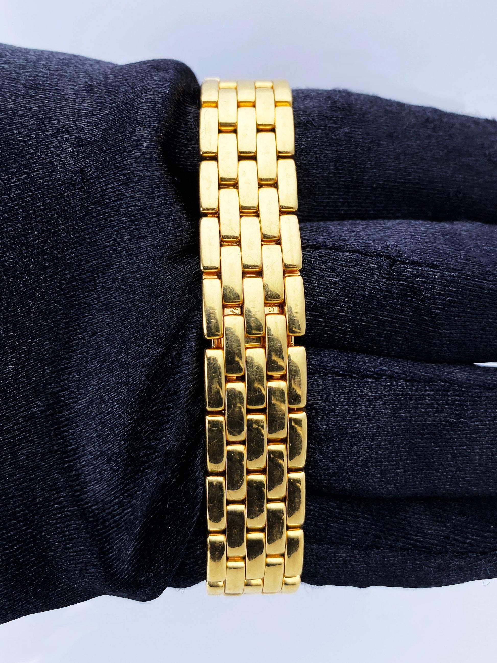 Cartier Panthere WF3070B9 18K Yellow Gold Diamonds Ladies Watch - Wristwatch