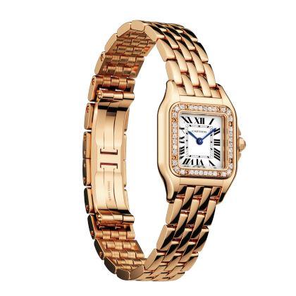 Cartier Panthere WJPN0008 Small Size Pink Gold Watch Box Papers NEW - Virtual