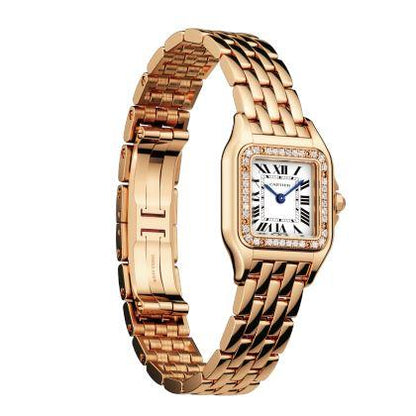 Cartier Panthere WJPN0008 Small Size Pink Gold Watch Box Papers NEW - Virtual