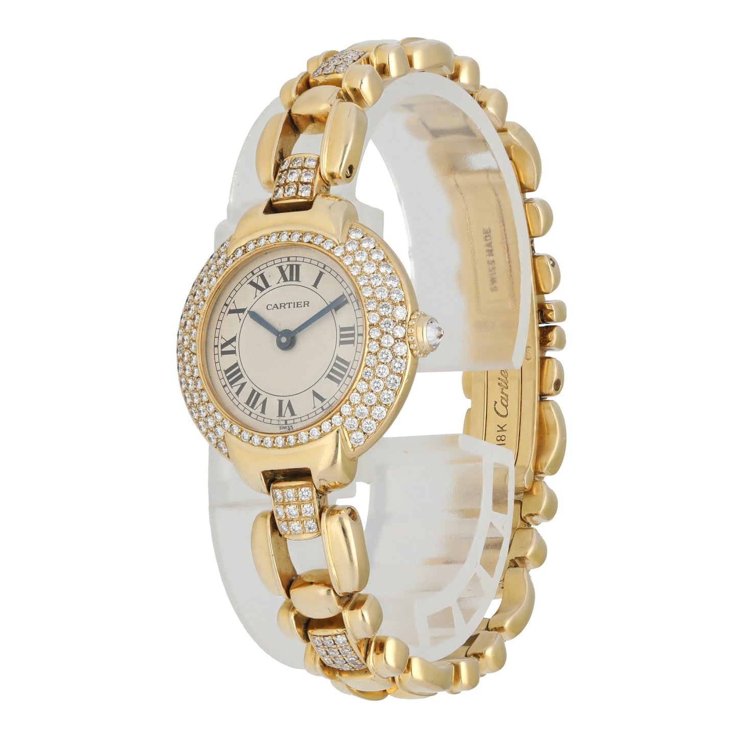Cartier Paris 878999 Yellow Gold Ladies Watch - Virtual